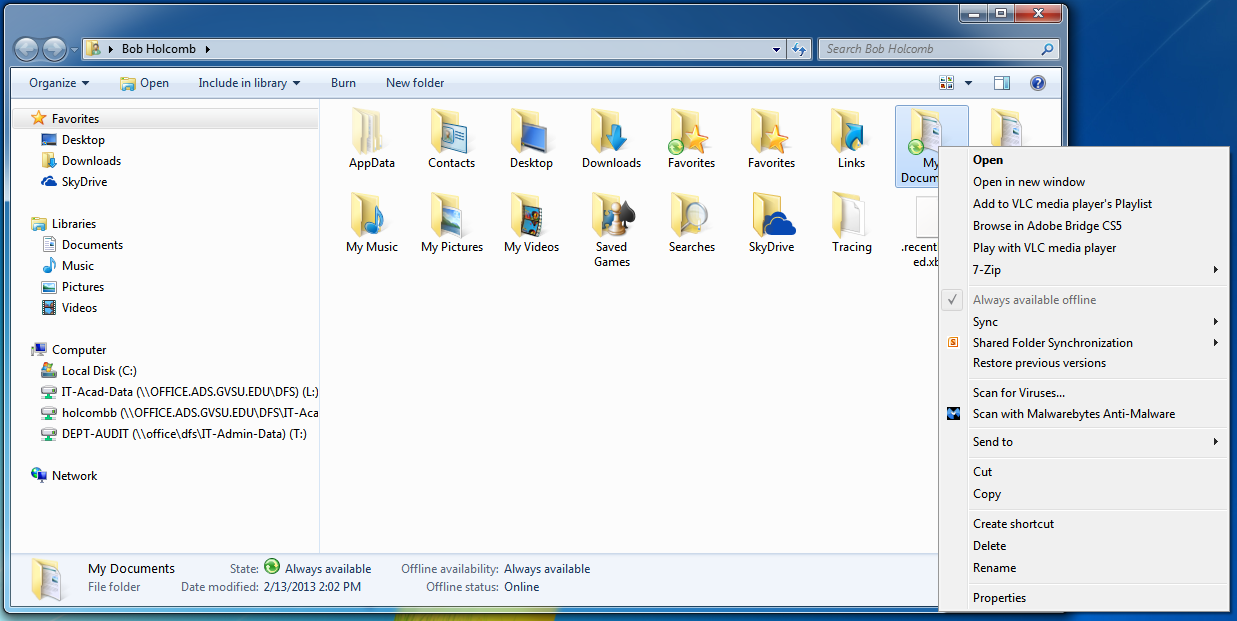Sync Document Folder